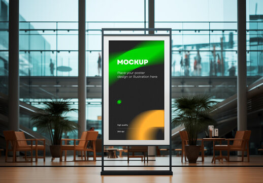 Poster Mockup Generated with AI