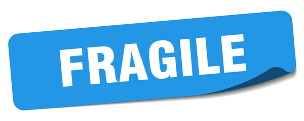 fragile sticker. fragile label