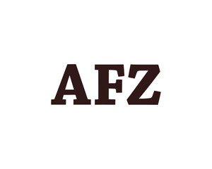 AFZ LOGO DESIGN VECTOR TEMPLATE