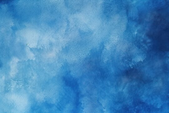 Abstract paint watercolor liquid blue texture background