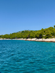 tropical island in the sea