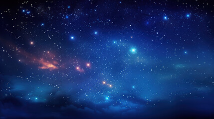 Obraz premium background with stars. Generative Ai