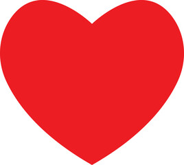 Red heart icons, Love Heart Symbol, concept of love, Heart, heartbeat, silhouettes, romance or valentine's day red vector, Symbol cardiogram heart logo in linear style. Uneven, rough, textured edge.