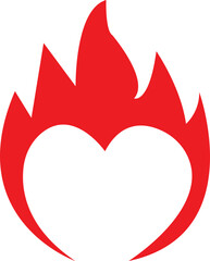 Red heart icons, Love Heart Symbol, concept of love, Heart, heartbeat, silhouettes, romance or valentine's day red vector, Symbol cardiogram heart logo in linear style. Uneven, rough, textured edge.