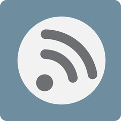 Network icon illustration.
