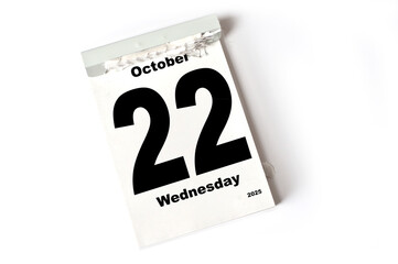 22 . October 2025