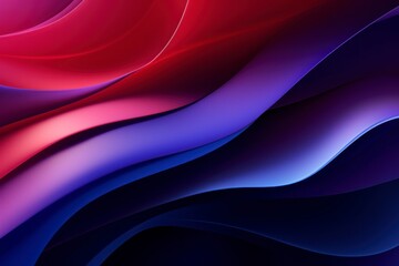 Fototapeta premium Abstract purple, blue and red wave patterns wallpapers, in the style of organic and flowing forms, light crimson and navy, abstract minimalism. Colorful background