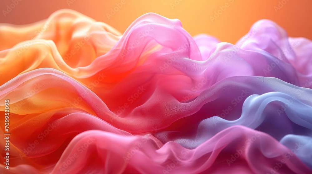 Poster a close up of a multicolored object with a blurry look to the bottom of the image and the bottom of 