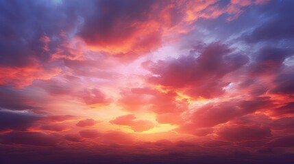 Naklejka na ściany i meble clouds beauty sky background illustration sunsunrise blue, colorful peaceful, vibrant breathtaking clouds beauty sky background