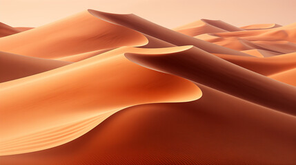 Fototapeta na wymiar red and yellow, Aerial View of Sand Dunes in the Desert