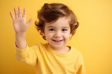 portrait of a little child