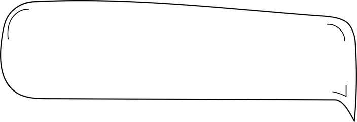 Hand drawn bubbles illustration on transparent background.
