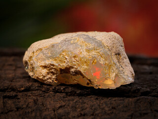 Natural Ethiopian Opal Loose Gemstone