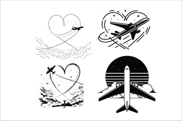 kyward Visions: Diverse EPS Aircraft Heart Draw Collection