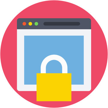 Secure Website Vector Icon