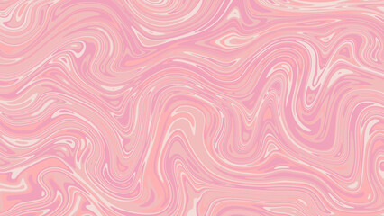 Swirling mixed iquid pink paint with flow effect. Love and Happy Valentine's day background. Mixed pink paint. Pink ink marbling creative trendy design for love, makeup, cosmetic and beauty concepts