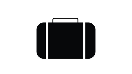 Bussiness briefcase icon. Vector illustration