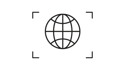 Go to web symbol icon vector illustration