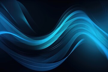 Naklejka premium Abstract blue light and shade creative background