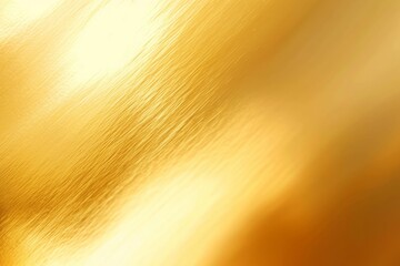 golden shiny surface with a smooth gradient from light to dark, giving a sense of luxury and...