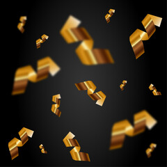 Gift wrapping paper. Vector illustration.