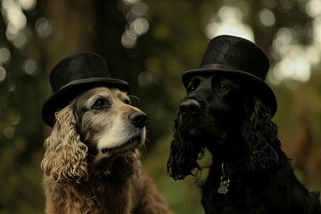 The Bone Detectives: A Sherlock Holmes-inspired duo, a cocker spaniel named Watson and a cocker spaniel named Holmes, sniff out lost belongings and solve canine mysteries