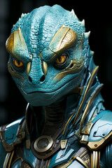 Sci-Fi Reptilian Portrait