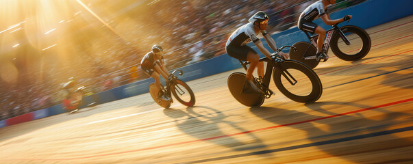Cycling track in the Olympics summer games
