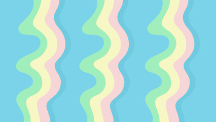 blue background seamless pattern with waves