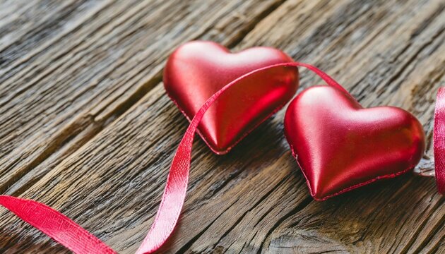 ribbon hearts frame