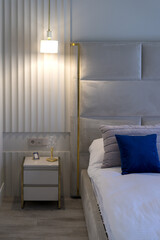 modern lighting in a home or hotel room