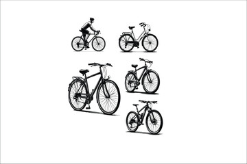WheelWonders: Exclusive Bicycle Vector Pack