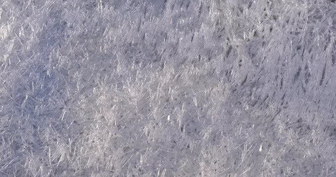 backdrop made of ice needles. shards of ice. background of ice like needles