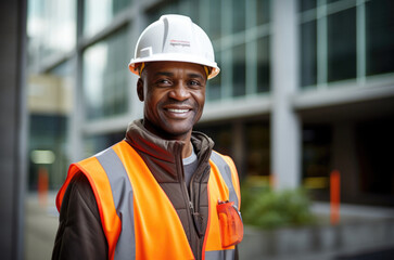Fototapeta premium building worker or architect and engineer concept