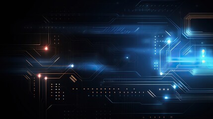 blue eye cyber security concept background,circuit board future technology, abstract high speed digital internet