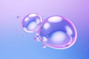 abstract bubbles background concept