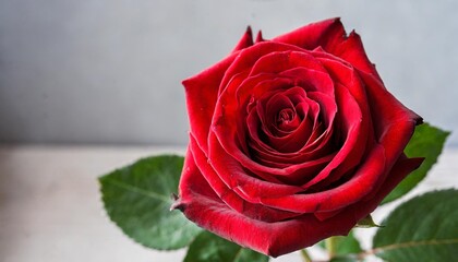 here s a red rose