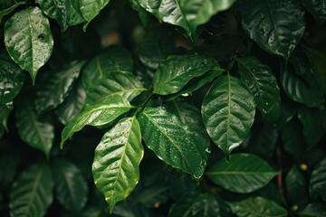Imagine an aesthetic coffee plant moodboard capturing, coffee cultivation. Utilize earthy, inspired, incorporating, greens and warm browns.