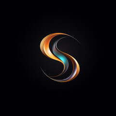 Obraz premium Best 3D minimalist colorful and unique logo design made by AI