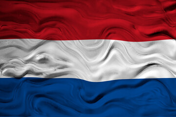 National flag of Netherlands. Background  with flag  of Netherlands. - obrazy, fototapety, plakaty