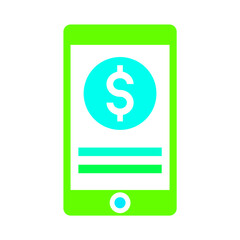 Financial Mobile App Icon