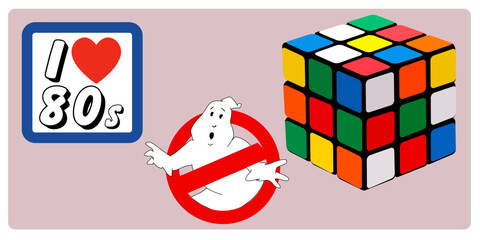 I love 80s illustrations