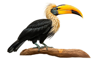 Hornbill Isolated on Transparent Background PNG.