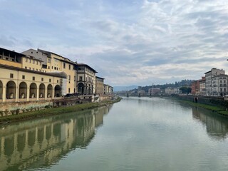 Obraz premium Rio Arno Florença