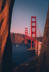 Golden Gate Bridge Sailboat - 710020883