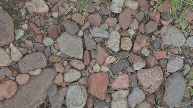 Piedras en el suelo de Valle de Uco Mendoza Argentina