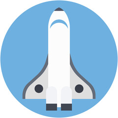 Fighter Plane Vector Icon