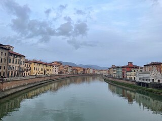 Naklejka premium Rio Arno Pisa