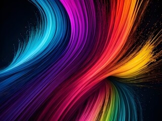 abstract colourful background with lines