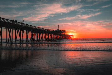 California Pier Sunrise - 710024069